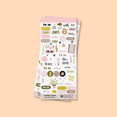 استیکر بولت ژورنال "Planner Sticker 7"