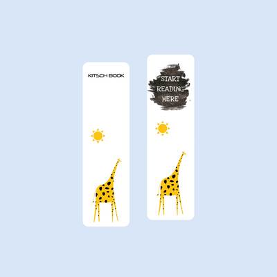 بسته ۲تایی بوک مارک "Giraffe"